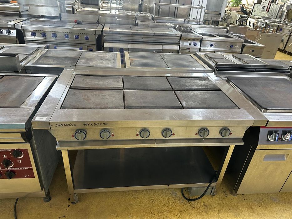 Плита промышленная электрическая, оборудование