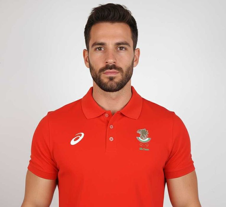 Asics Bulgaria Olympic Team - Оригинална мъжка тениска размер M