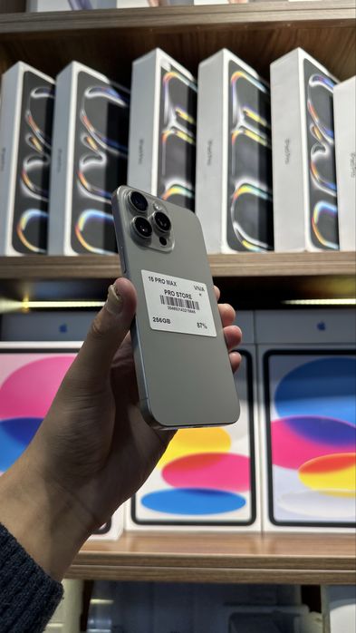 iphone 15 pro max 256gb 87% Naxt va Nasiya savdo