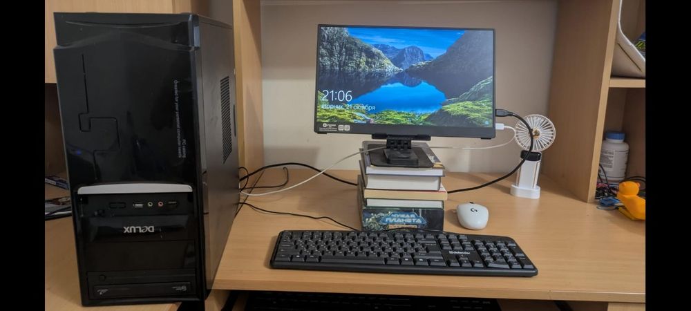 Компьютер для работы и средних игр