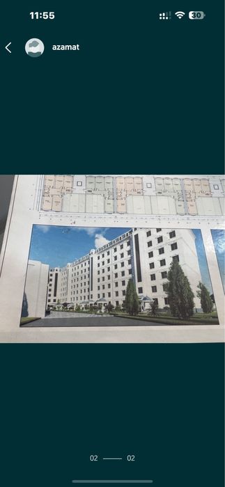 Квартира сотилади янги курилган битган. Прадам квартиру 3/2/8