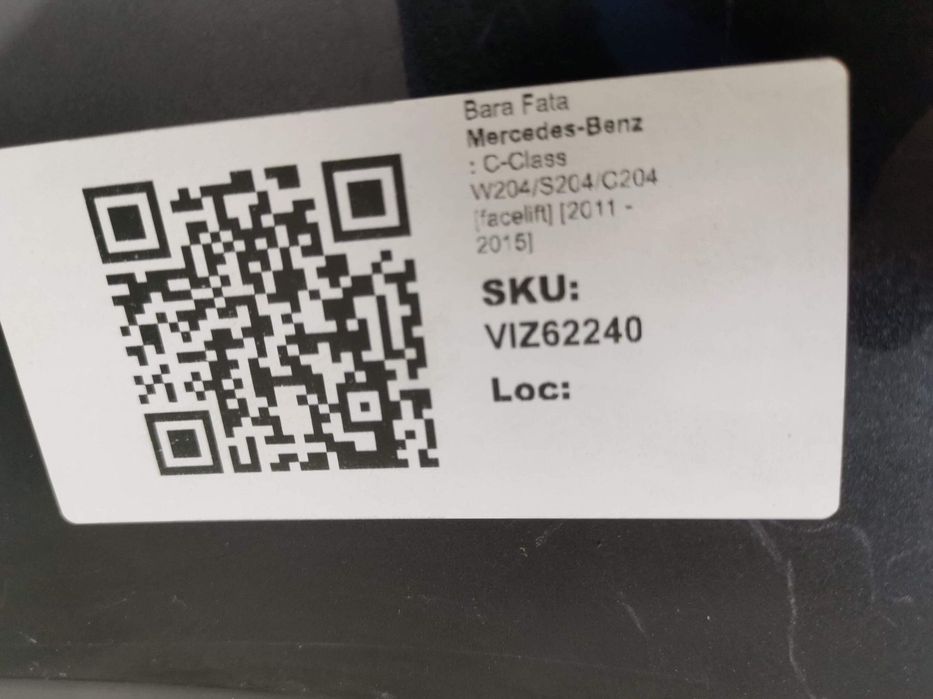 Bara Fata Mercedes-Benz  C-Class W204/S204/C204 [facelift] 2011 2012 2