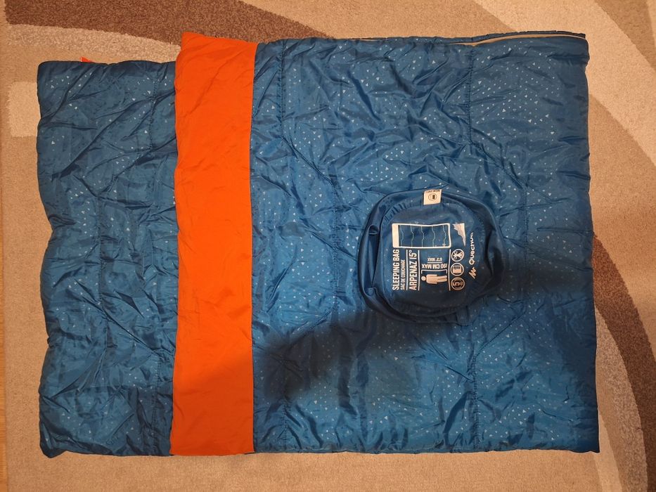 Sac de dormit mărime 190cm albastru