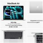 MacBook Air M4  24/512GB  13.6-inch  Silver