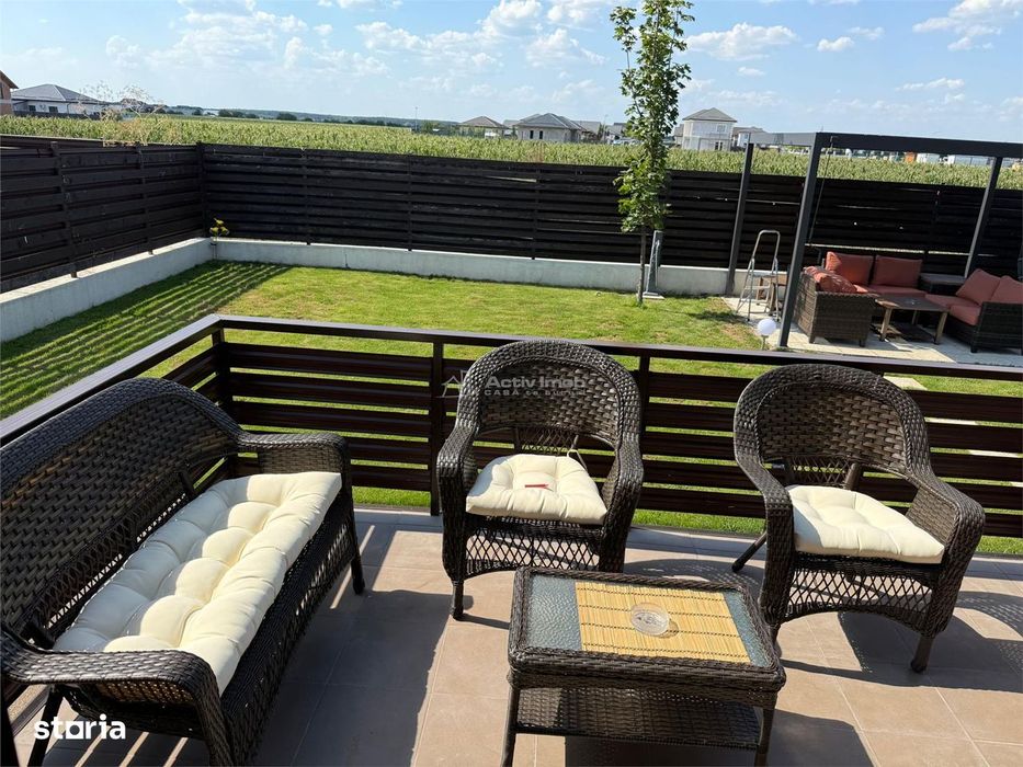 Casa moderna - Buftea - 4 camere - 2 bai - 110mp - 350mp teren