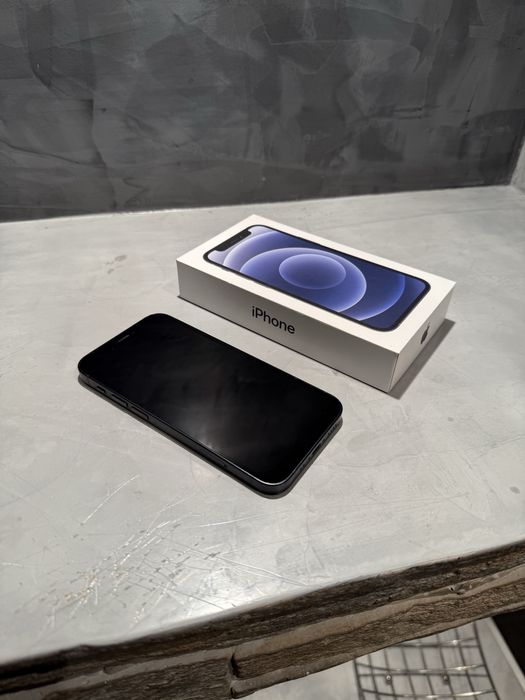 КАТО ЧИСТО НОВ Iphone 12 mini black 128 GB