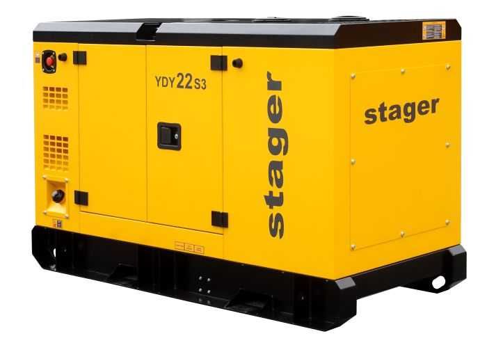 Generator Curent Stager YDY22S3 Putere 22kVA, 29A, 1500rpm, Trifazat