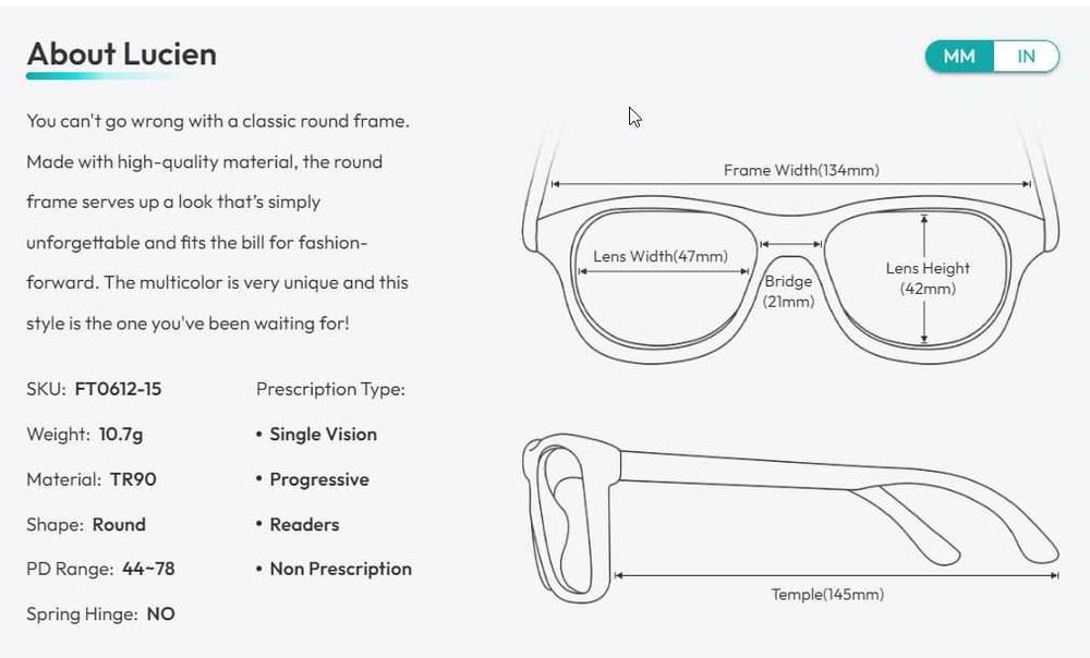 Rama ochelari multicolor