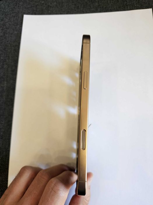 Carcasa mijloc  iPhone 16 Pro Max Original Desert Titanium