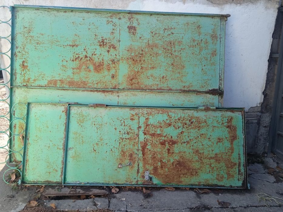 Ворота советские железные стандартные