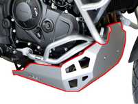 Crash bars si scut HEED pentru Honda Transalp XL 750