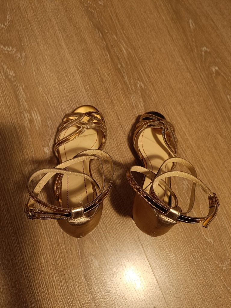 Sandale elegante aurii 38