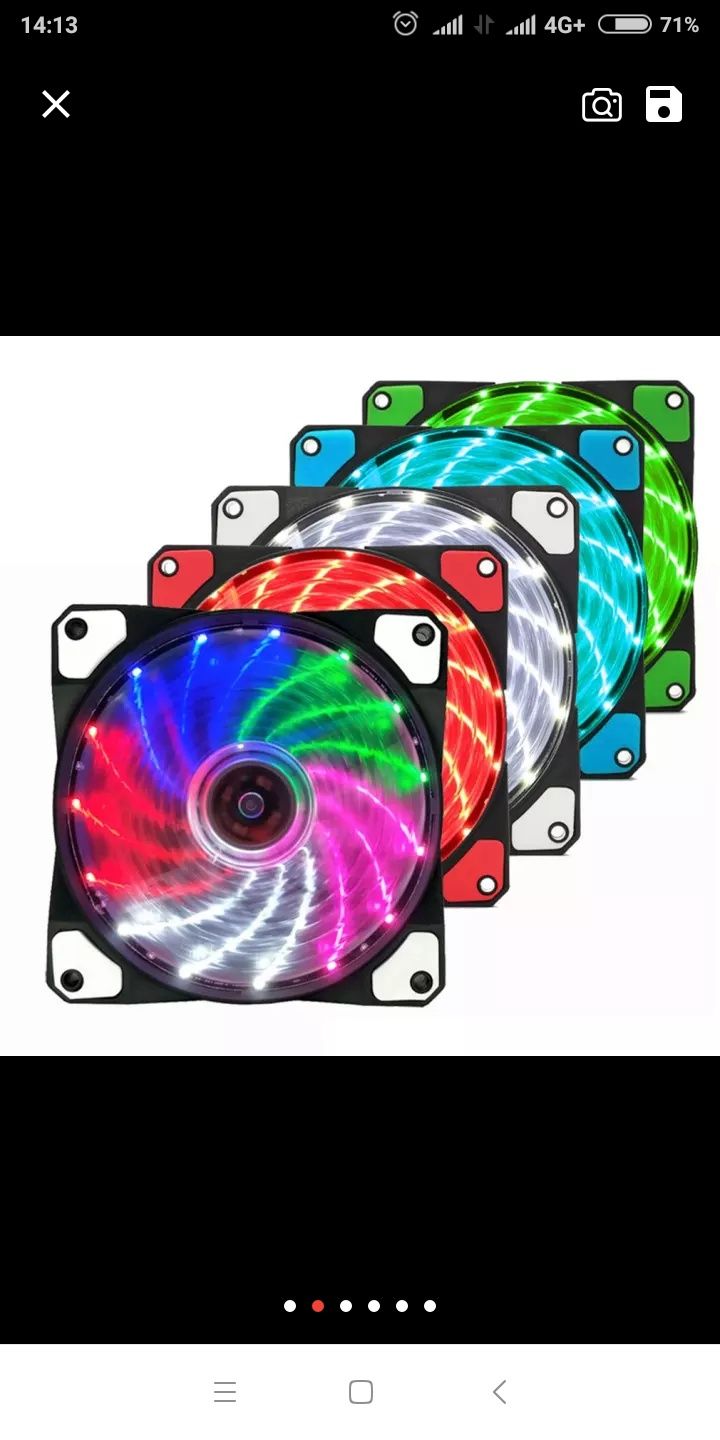RGB кулера с подсветкой