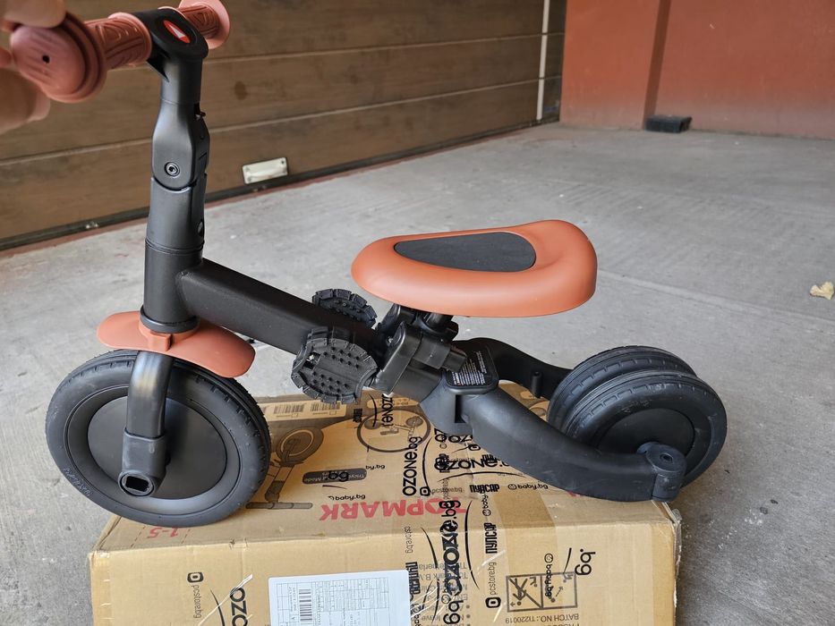 Bicicleta de echilibru Topmark 4 in 1 - Kaya, negru