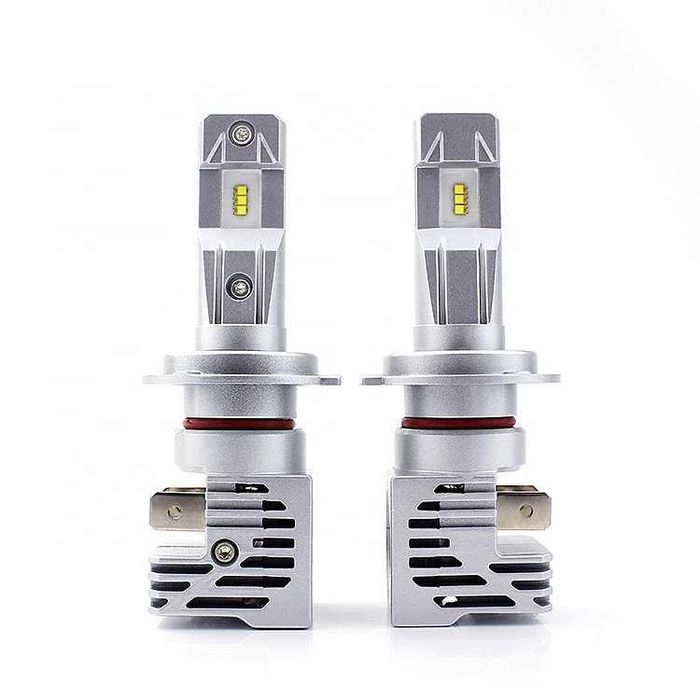К-кт Умалени Мини Лед Led Диодни Крушки М3 H4 H1 H7 Х4 Х1 Х7 12-24V