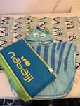 Set Nabaiji Decathlon piscina pliabila si poncho 1-3 ani