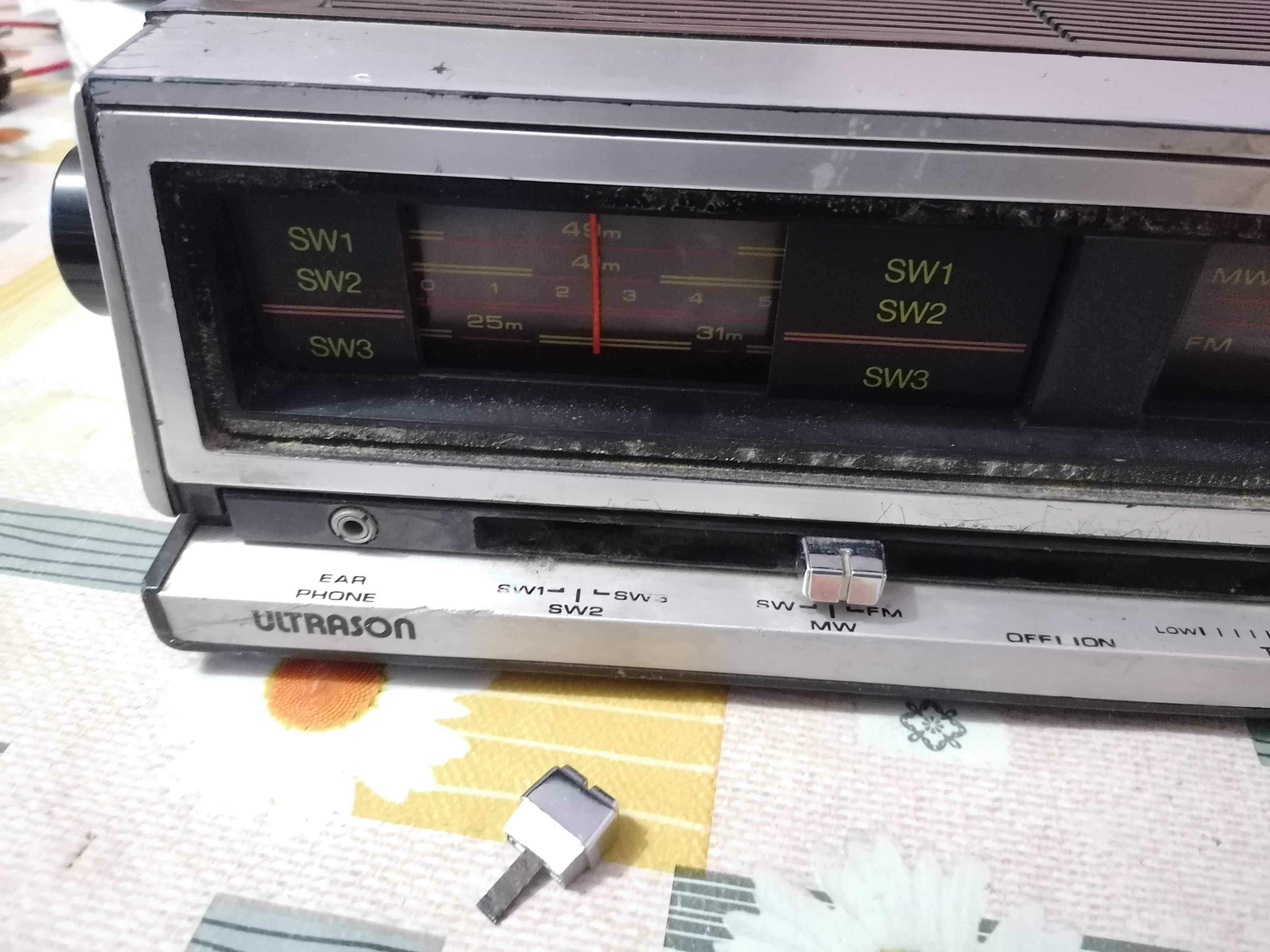 Aparat radio Ultrason de colectie ca defect anii 80 electronica