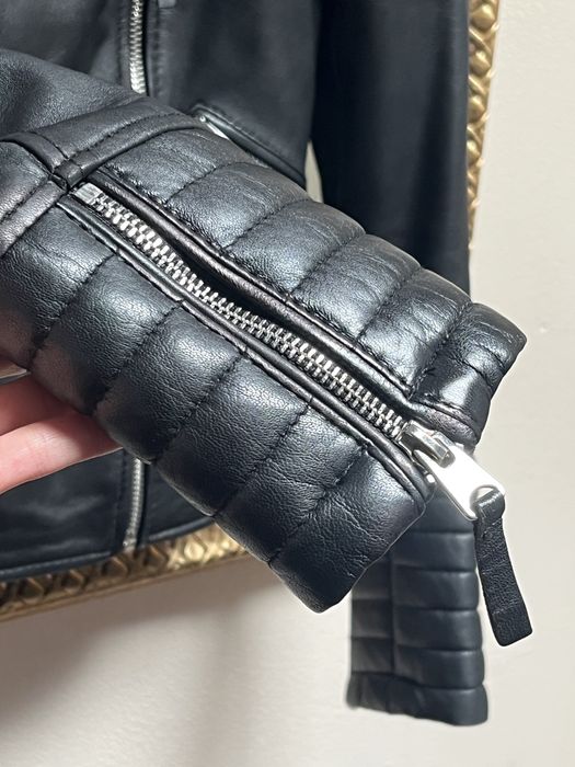 Geacă 'Biker' Zara, 100% piele naturală