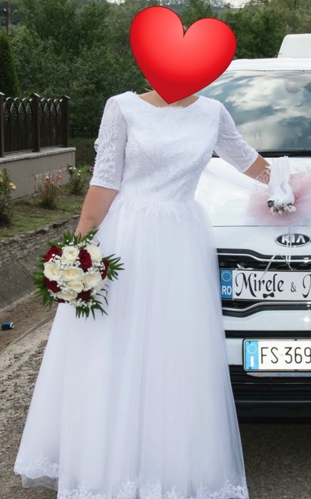 Vând rochie de mireasa Mărimea M
