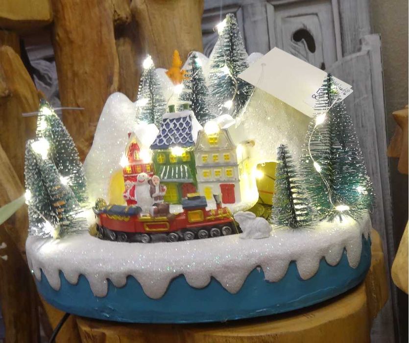 Коледна каляска, декорация, украса, подарък