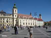 Apartament de inchiriat in Centrul Istoric din Sibiu gradina 150 mp