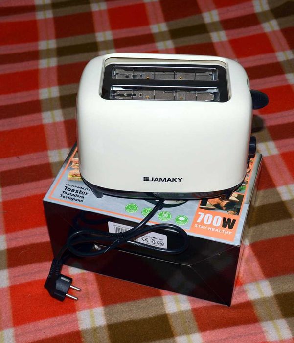 Тостер Jamaky JMK2701 белый