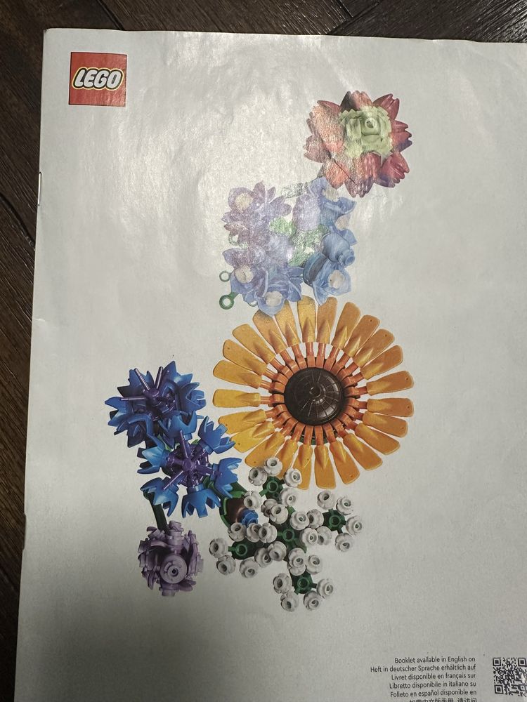 Lego Botanica  букет цвета
