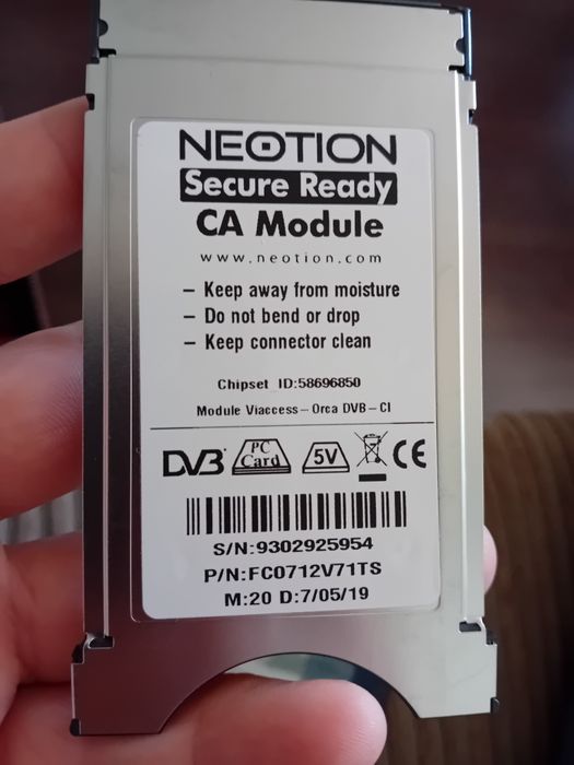 Modul DVB Ci cam neotion
