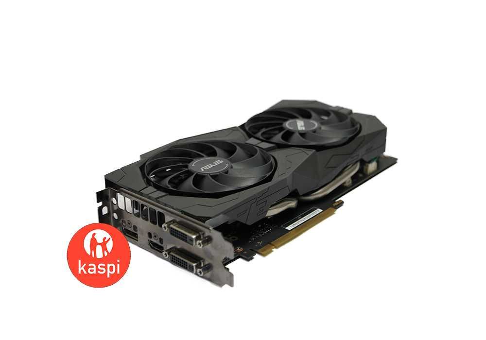 Видеокарта 4Gb ASUS NVIDIA GeForce GTX1050Ti Питание 6 pin, Бэкплэйт,