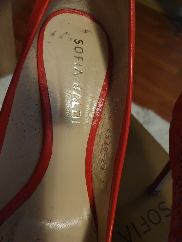 Pantofi roșii Sofia Baldi