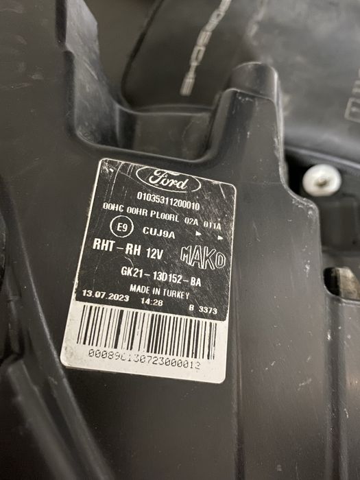 Far dreapta halogen lupa Ford Transit Custom Tourneo an 2012-2018