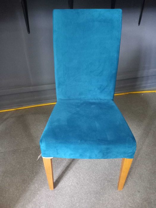 Scaun restaurant  lemn turcoise 1 bucata