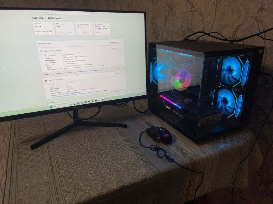 Игровой компьютер RTX 3060TI I5 12400F