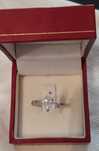 Inel de logodnă marquise 18k