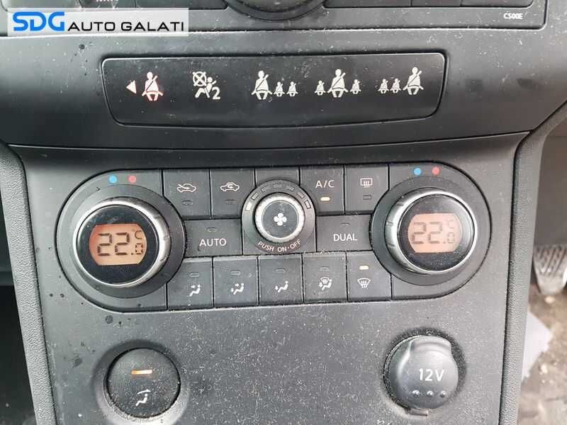 Panou Consola Comanda AC Aer Conditionat Clima Climatronic Nissan Qashqai 2007 - 2013