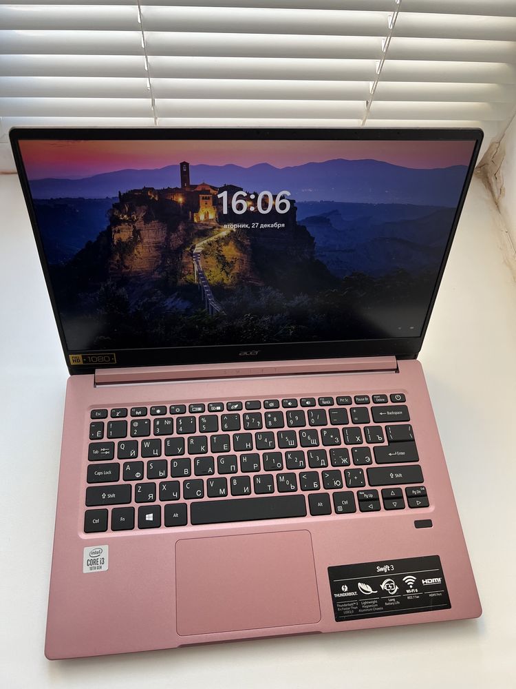 acer swift 3 розовый