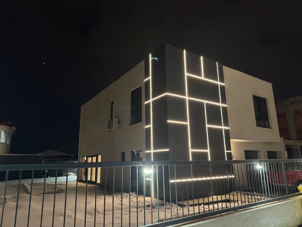 Fațada ventilată placate cu bond ,hpl , ceramica , fibrociment