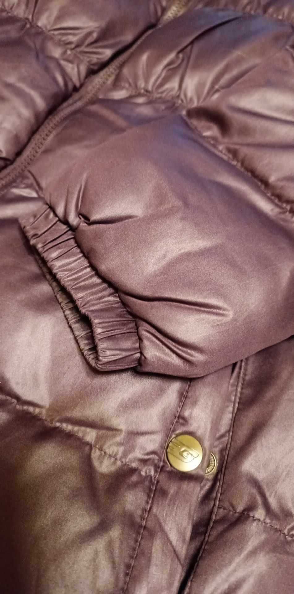 Дамско зимно яке Golddigga, тъмно лилаво
