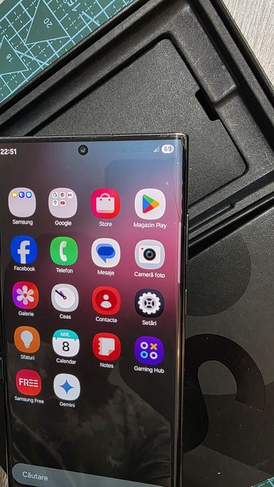 Samsung S22 Ultra, 12GB, 256GB ROM, fabricat in Coreea