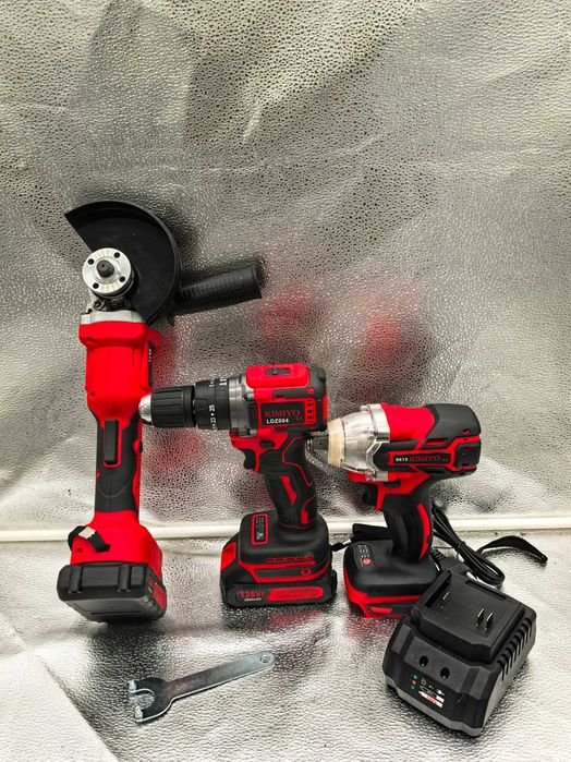 Set Scule Santier 2x128V Flex Cheie Impact Autofiletanta Kymyio