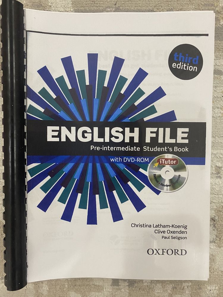 4 Книжки по английскому ENGLISH FILE