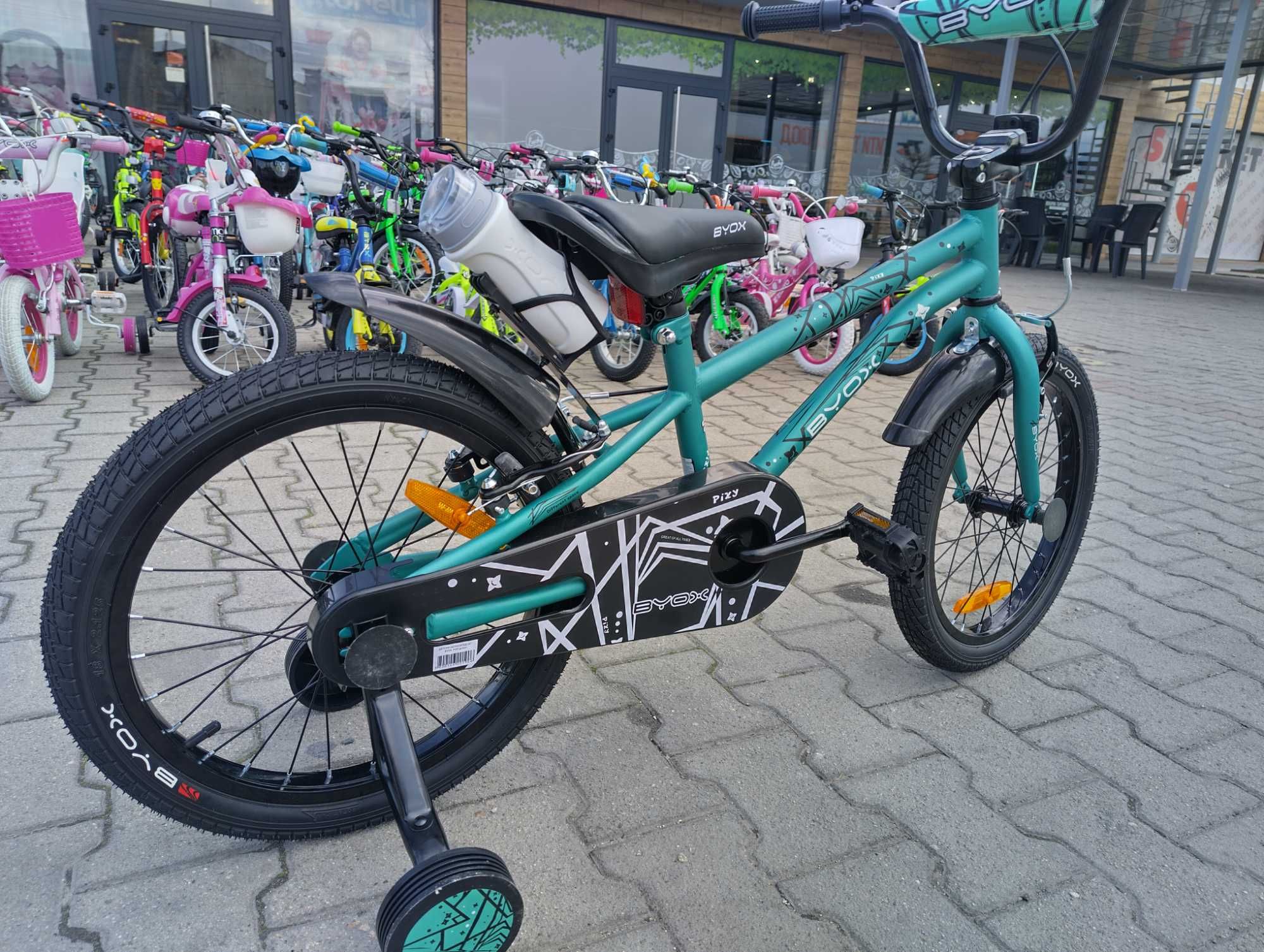 BYOX Велосипед 18" PIXY зелен