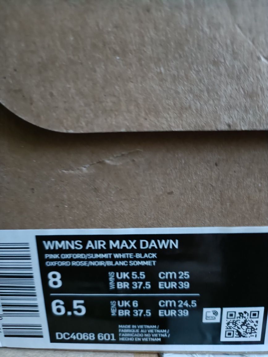 Nike Air Max Dawn номер 39