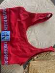 Червено бюстие Calvin Klein S