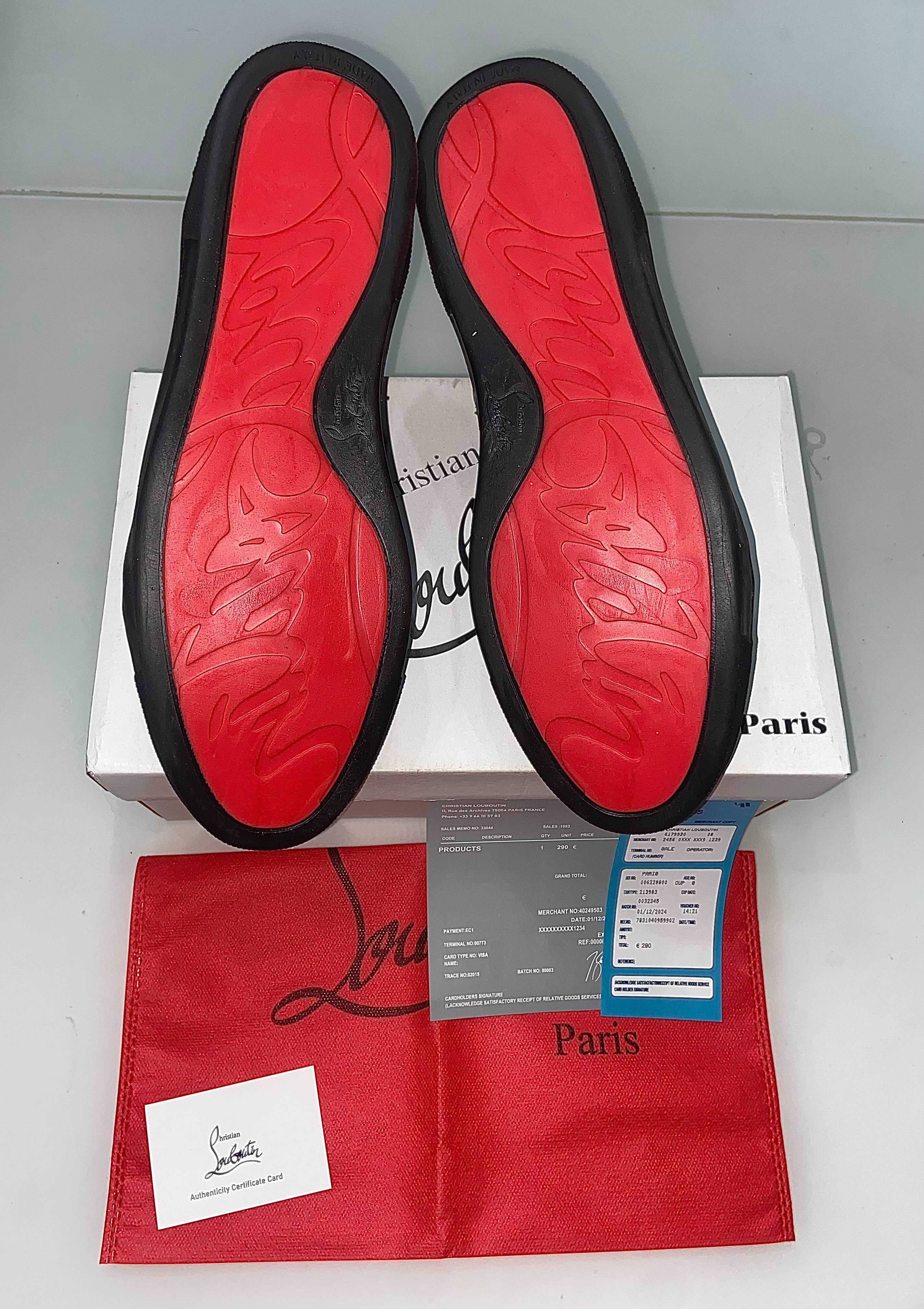 (41-44 номер) Christian Louboutin Red Bottoms Low (с шипове)