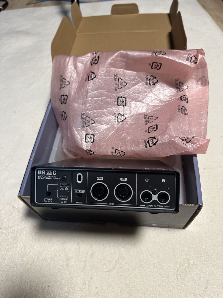 Steinberg UR22C USB audio interface