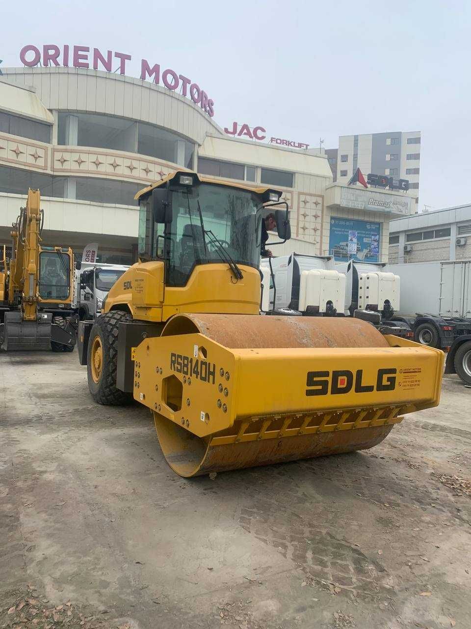Одновальцовый каток SDLG RS8140H 
14 т (Volvo technology)