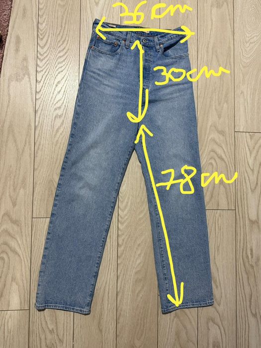 Levi's ribcage straight w28l32