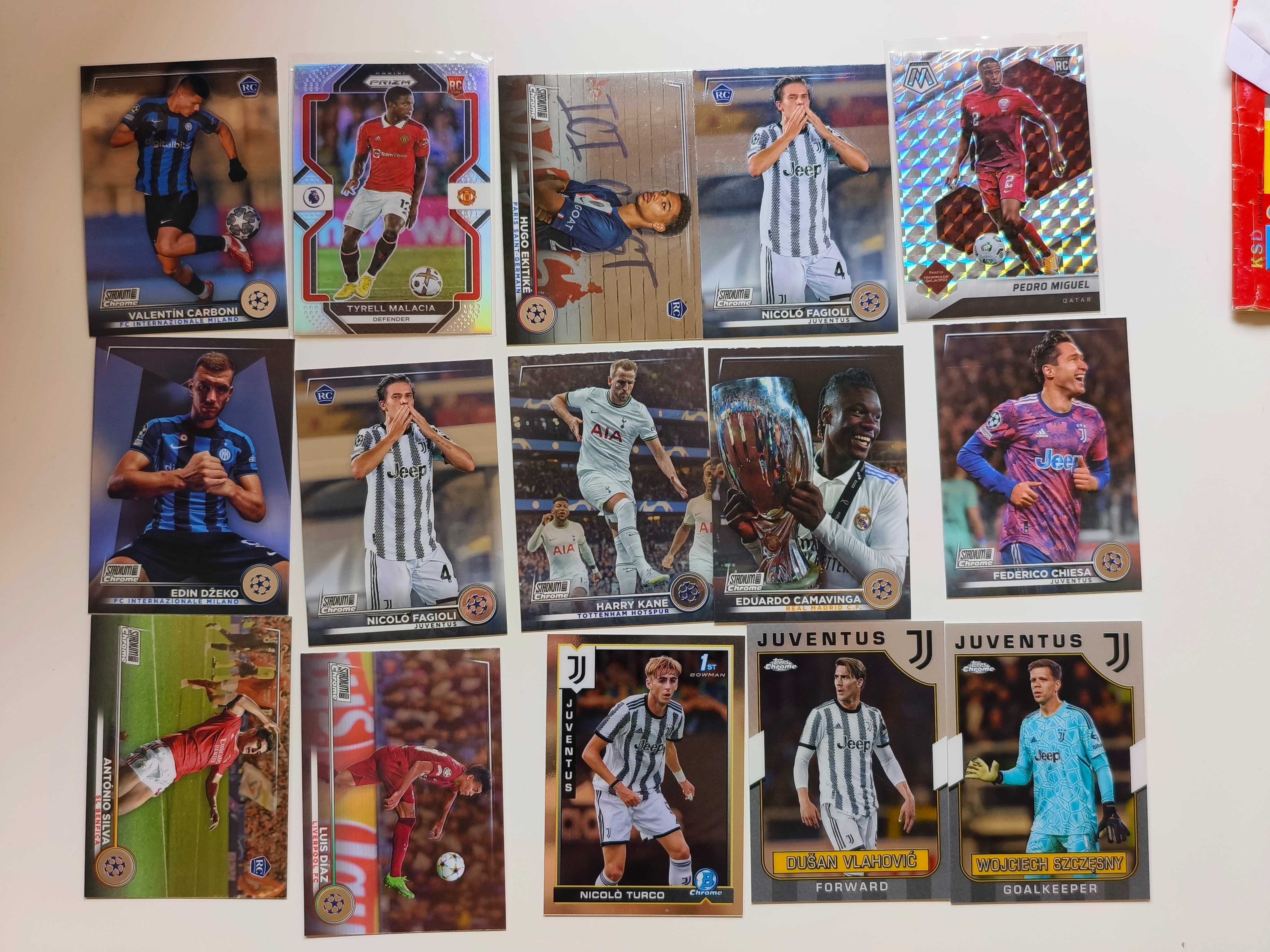 Premium Trading Cards Panini Topps Football (Ronaldo, Haaland, Mbappe)