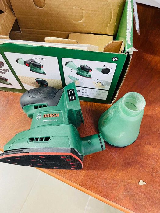 Slefuitor Bosch EasySander 18V-8 fara acumulatori si incarcator